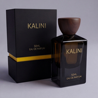 Flacon de parfum personnalisé de luxe 30ml 100ml 50ml Flacon de parfum en verre de qualité avec emballage en boîte