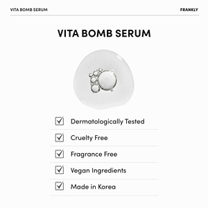 FRANKLY Vita Bomb Revitalizing Essence แอมพูลบำรุงผิวสูตรเข้มข้นจากเกาหลี ช่วยปรับสีผิวให้กระจ่างใส 30 มล. - Product Image 6