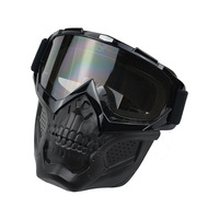 Masque intégral tactique pour moto 2023, masque anti-vent pour paintball, lunettes de motocross