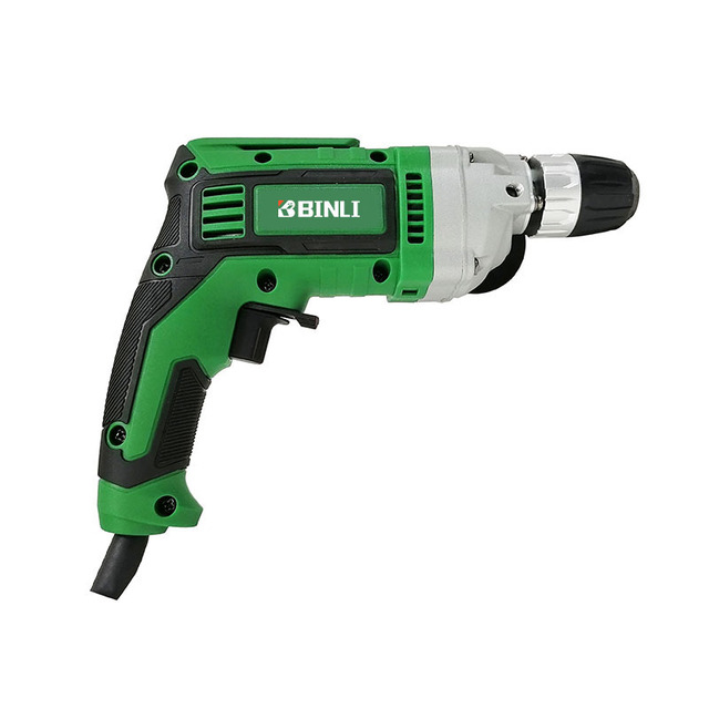 Hot Selling 110V/220V Lithium Electric Drill Set Variable Speed Small Electric Power Tool for Construction