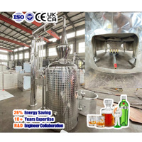 Alambic de distillation d'huiles essentielles TW Hydrosol 200L, distillateur électrique pour lavande, rose, herbes