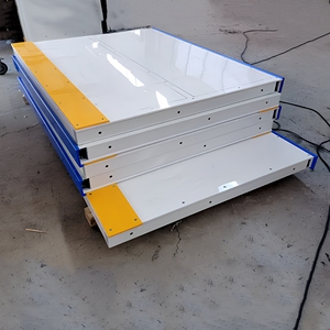 Planche de protection HDPE ZSPE Shovel Ready pour la conversion de patinoires avec panneaux de barrière synthétiques - Product Image 4