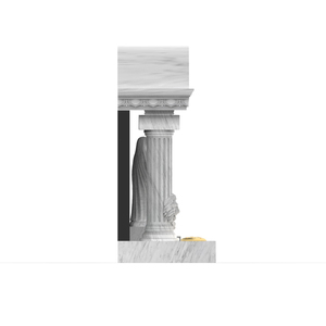 Approvisionnement d'usine Luxueux Carrare Blanc Granit <span class=keywords><strong>Pierre</strong></span> <span class=keywords><strong>tombale</strong></span> Monument Tombstone - Product Image 4