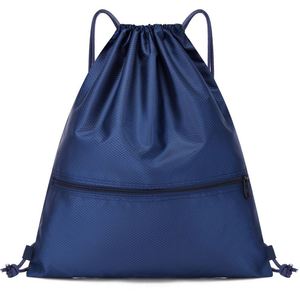 Bolsa con Cordón de Tela Oxford Resistente al Agua, Personalizada con Logotipo a Todo Color, Ideal para Gimnasio, Viajes y Aventuras al Aire Libre - Product Image 2