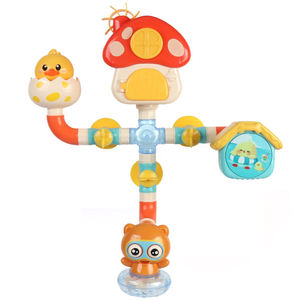 Mili Schattig Huisdier Bad Buis Douche Speelgoed Voor Baby 'S Kinderen Badkamer Stoompijp Water Draai Spel Baby Bad Speelgoed - Product Image 4