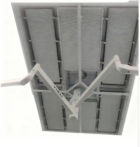 Sınıf 100 hava temizlik seviyesi sağlayan ameliyathane için tavana monte Laminar akış davlumbaz sistemi - Product Image 1