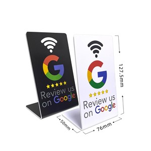Letrero NFC Personalizado de Fábrica, 13.56MHz 213/215/216 BB213C, Resistente al Agua, de PVC, con Escaneo para Google/TikTok/Instagram/<span class=keywords><strong>Facebook</strong></span> - Product Image 1