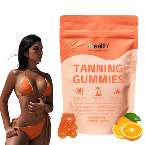 Fabricante de Suplementos, Gomitas Autobronceadoras para el Brillo de la Piel con Betacaroteno y Vitamina E, Nueva Llegada, Experto en Cuidado de la Piel - Product Image 1
