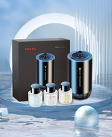 Diffuseur d'air portable intelligent Haijieer pour voiture, avec batterie électrique, couleur et logo personnalisés, atomisation électrostatique, silencieux, huile essentielle