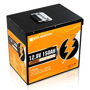 Station d'alimentation portable Eco-worthy 12,8 V 150 Ah 48 V, pack solaire mural au lithium, batterie Lifepo4 2000 Wh - Product Image 1