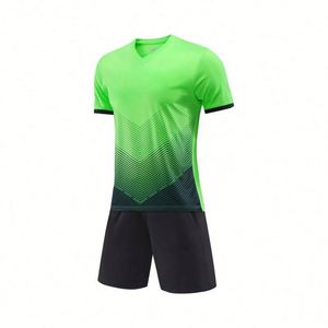Venta al por Mayor de Fábrica, Hongyueyang HZ-301, Jersey de Fútbol Unisex de Alta Calidad, 100% Poliéster, Secado Rápido, Transpirable, Tallas Grandes - Product Image 4