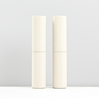 OEM 3.5g Tube de bâton à lèvres en aluminium magnétique pour emballage cosmétique Logo personnalisé revêtement doux au toucher Tube de baume à lèvres emballage de maquillage