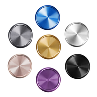 Anneaux d'expansion en métal aluminium, personnalisables, pour carnets et agendas à reliure à disques, disques à reliure à disques