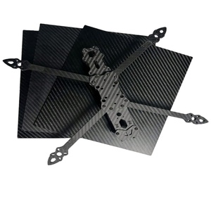 100% Pure Carbon Panel 3K High Hardness Carbon Fiber Sheet Carbon Fiber Tube for Drone SYi-UV Model Material 1mm-10mm Thickness - Product Image 1