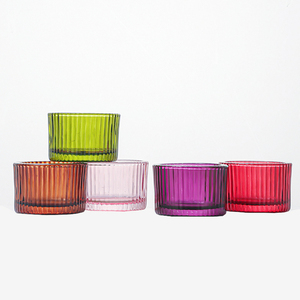 Bougeoir écologique en verre <span class=keywords><strong>de</strong></span> cristal coloré Bougies coniques élégantes Centres <span class=keywords><strong>de</strong></span> <span class=keywords><strong>table</strong></span> Mariages Noël Décor à la maison Pâques - Product Image 3