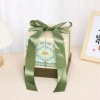 Kotak Hadiah Kustom Grosir Kreatif DIY Set Kotak Kemasan Kosmetik Berbahan Karton Kaku Berkualitas Tinggi yang Dapat Digunakan Kembali dengan Pintu Ganda untuk Kekasih