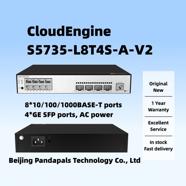 HUA WEI CloudEngine S5735-L8T4S-A-V2 8 * GbE Port 4 * Gigabit SFP L3 Managed Compact Fanless Enterprise Ethernet Network Switch