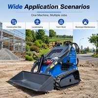 Chargeuse compacte sur chenilles FULCORE multi-attaches CE EPA pour travaux agricoles, de jardinage et d'aménagement paysager – Vente en gros