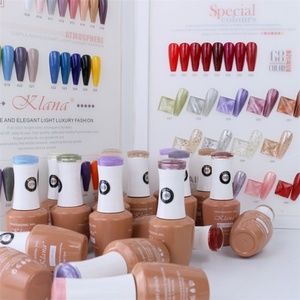 Fournitures de peinture pour nail art : Capsules de gel UV à couvrance totale avec pinceau, DIY, OEM, Vernis à ongles, Produits de beauté pour les mains - Product Image 1