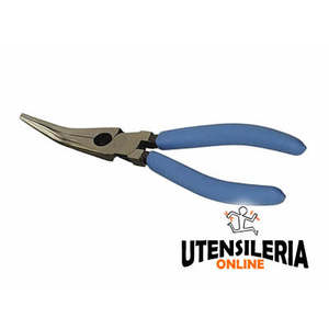 B1675/6 Pince à long bec coudée à 45 ° 200mm pour mécanique - Product Image 2