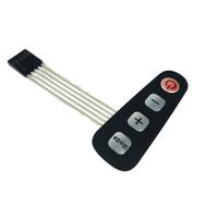 Harga kompetitif oem kustom keyboard sakelar membran & tombol pengalih membran pabrikan untuk pengontrol