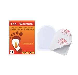 Heating winter supply adhesive toe warmers feet shoes warmer instant heat pad foot warmer for camping