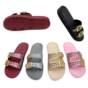 [Babouche] Usine de Chaussons** Claquettes Femme à Double Boucle en EVA Fabricant Direct Chappal Selipar Vente en Gros Afrique Commande FCL - Product Image 4