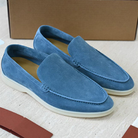 Klassische Herren-Loafer im italienischen Stil aus echtem Leder, bequeme Anzugschuhe für den täglichen Geschäftsgebrauch, luxuriöser italienischer Stil für Herren, Original
