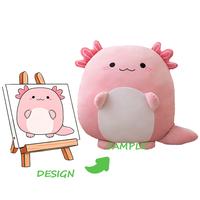 Poupée parlante personnalisée 10 cm OEM en peluche super douce brodée, couverture réconfortante pour enfants, cadeau