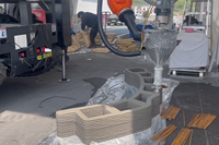 Meilleur bras robotique automatique à 6 axes imprimé en 3D Kuka Kr210 Full Mashens pour l'impression 3D de maisons