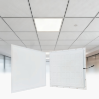 Plafonnier LED moderne encastré 600x600 en aluminium 36W pour cuisine, salon et bureau, éclairage intérieur