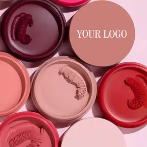 Kem Blush không thấm nước cao sắc tố tùy chỉnh Rouge tự nhiên mịn má Rouge Blush lâu dài khuôn mặt trang điểm