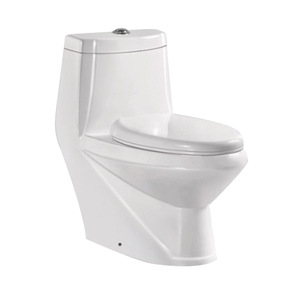 WC monobloc Ouni C012 à chasse d'eau supérieure, double bouton, économie d'eau, cuvette en céramique - Product Image 3