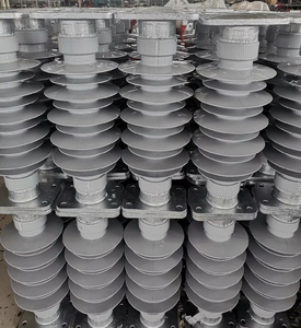Tùy chỉnh 11kv 33kv cao áp đĩa loại composite cách điện làm bằng cao su Silicone polymer có sẵn theo yêu cầu - Product Image 4