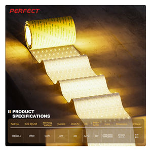 Ultra Slim Super Long 10M LED Sheet <b>Panel</b> DC24V Ultra-thin LED <b>Light</b> Sheet for Marble Countertop Cabinet Backlighting - Product Image 6