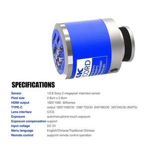 1080P 4K FULL HD Industrial <strong>Microscope</strong> 150X <strong>C</strong>-<strong>Mount</strong> Digital <strong>Camera</strong> for PCB Soldering Phone Repair - Product Image 5