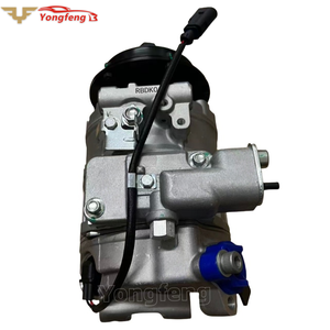 Nouveau <span class=keywords><strong>compresseur</strong></span> de climatisation pour VW <span class=keywords><strong>T5</strong></span> Touareg <span class=keywords><strong>Transporter</strong></span> Phaeton Multivan OE 3D0820805B/E/G/Q 7H0820805C 12V Respectueux de l'environnement R134a - Product Image 6