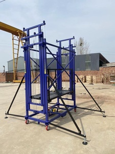 Scaffolding Platform Construction Building Wall <b>Paint</b> Folding Lifting Scaffold SF-30 500kg Lift S - Product Image 3