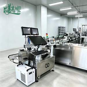 Machine de marquage laser UV personnalisée avec détection de vision OCR pour le marquage des codes QR sur les bouteilles en plastique de produits chimiques quotidiens - Product Image 3