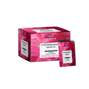 Lenços Higiênicos Femininos Orgânicos Não Tecidos Embalados Individualmente para Marca Própria, com Aromas, Cores e Tamanhos Personalizados, Limpeza OEM - Product Image 3