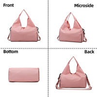 Sac de sport Oxford imperméable grand format avec sangle détachable, multi-poches, pour voyage, sport, nuit, homme et femme, sac à main quotidien pour l'entraînement