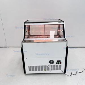 Prix bas Dessus de table Italien Batch Gelato Deep Mini Ice Cream Display Congélateur Case Vitrine Cabinet et Réfrigérateur Comptoir Réfrigérateurs - Product Image 4