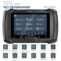 Programmeur de clés Lonsdor K518 Pro version complète avec 2 clés LT20+ pour Toyota, câble FP30+ pour Nissan, câble BCM JCD pour JLR, adaptateur ADP