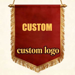 Banderín Colgante Personalizado con Logotipo para Clubes Deportivos, Ideal para Regalo, Diseño de Doble Equipo de Fútbol Mini - Product Image 1