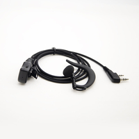 Vente en gros de haute qualité talkie-walkie écouteur longue portée radio bidirectionnelle écouteurs intra-auriculaires