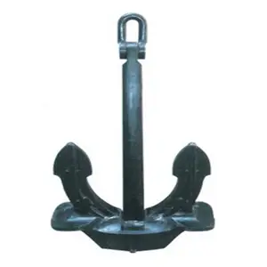 Marine Type A Hall boat mooring anchor for marine vessels and ships