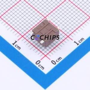 TSX06311-060D332DH-R1000 Tactile Switch SMD-4P,6.1x6.1mm Switch Single Pole Single Throw Round Button 1.8N 6.1mm - Product Image 2