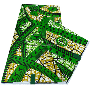 Nuevo Diseño de <span class=keywords><strong>Tela</strong></span> <span class=keywords><strong>Africana</strong></span> Ankara Wax 100% Algodón, <span class=keywords><strong>Tela</strong></span> <span class=keywords><strong>Africana</strong></span> Estampada con Cera, <span class=keywords><strong>Tela</strong></span> Pagne para <span class=keywords><strong>Vestidos</strong></span>, 6 Yardas de <span class=keywords><strong>Tela</strong></span> Holandesa para Coser - Product Image 6