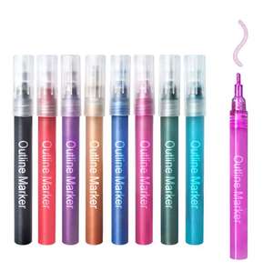 Grand stylo de nettoyage pour marques en cuir avec encre permanente et recharge réutilisable - Product Image 5