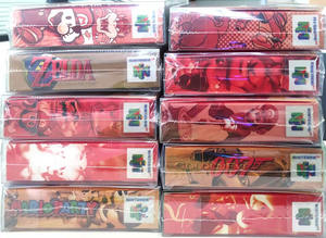 American Edition Retro videogioco <span class=keywords><strong>Camarillo</strong></span> 6 Bit cartuccia di gioco per N64 gioco Strap Pack - Product Image 4